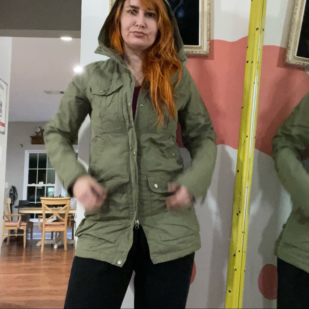 Fjallraven Greenland Parka womens size xs military green - Picture 5 of 8